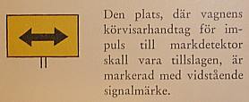 Ur GS "Instruktion för trafikering av gemensam bansträcka Säröbanan/Spårvägen"