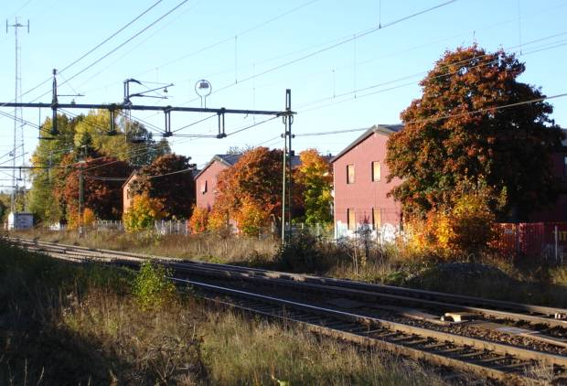 Spår, växlar, kontaktledningsbryggor